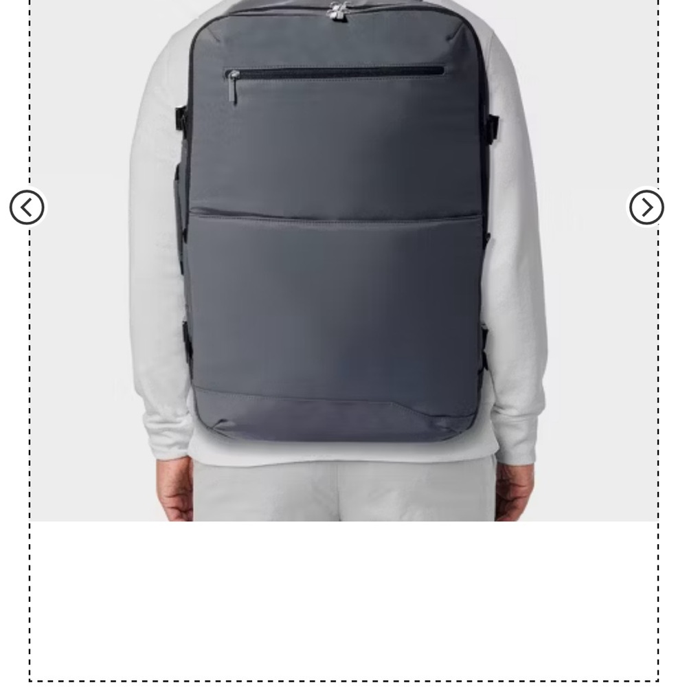 35L Open story travel backpack